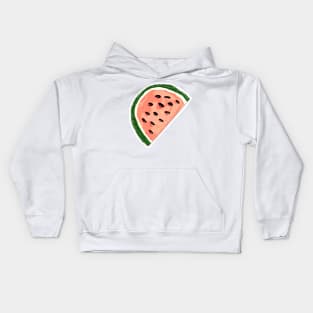 A Slice of Watermelon Doodle Kids Hoodie